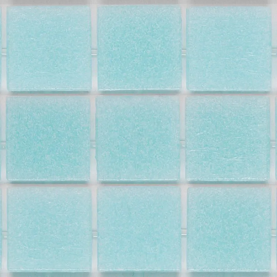 120 Light Cyan, 3/4" x 3/4" - Glass Tile