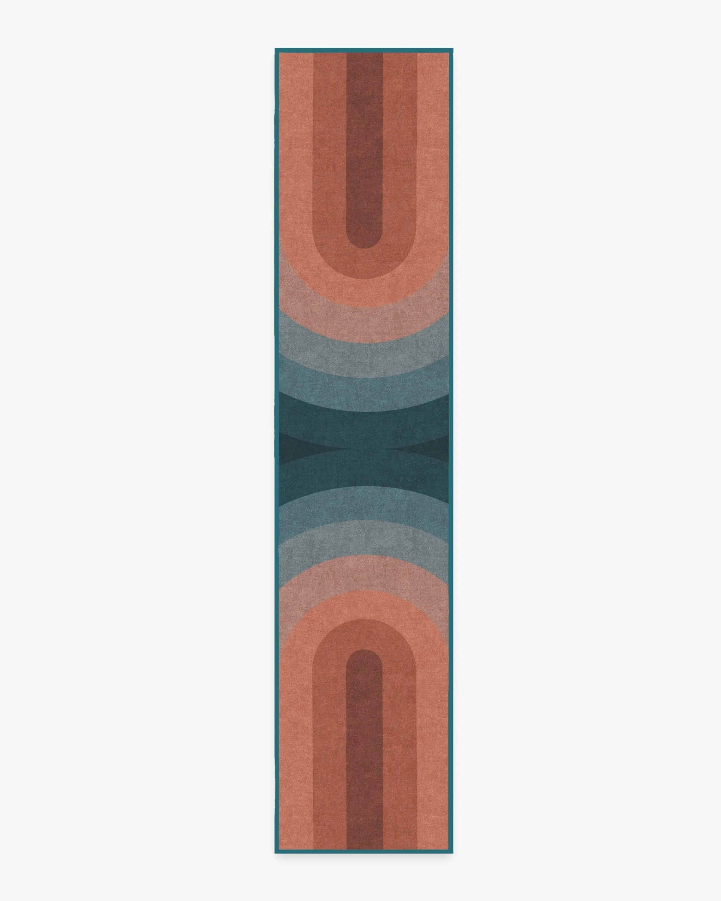 Absida Teal Rug