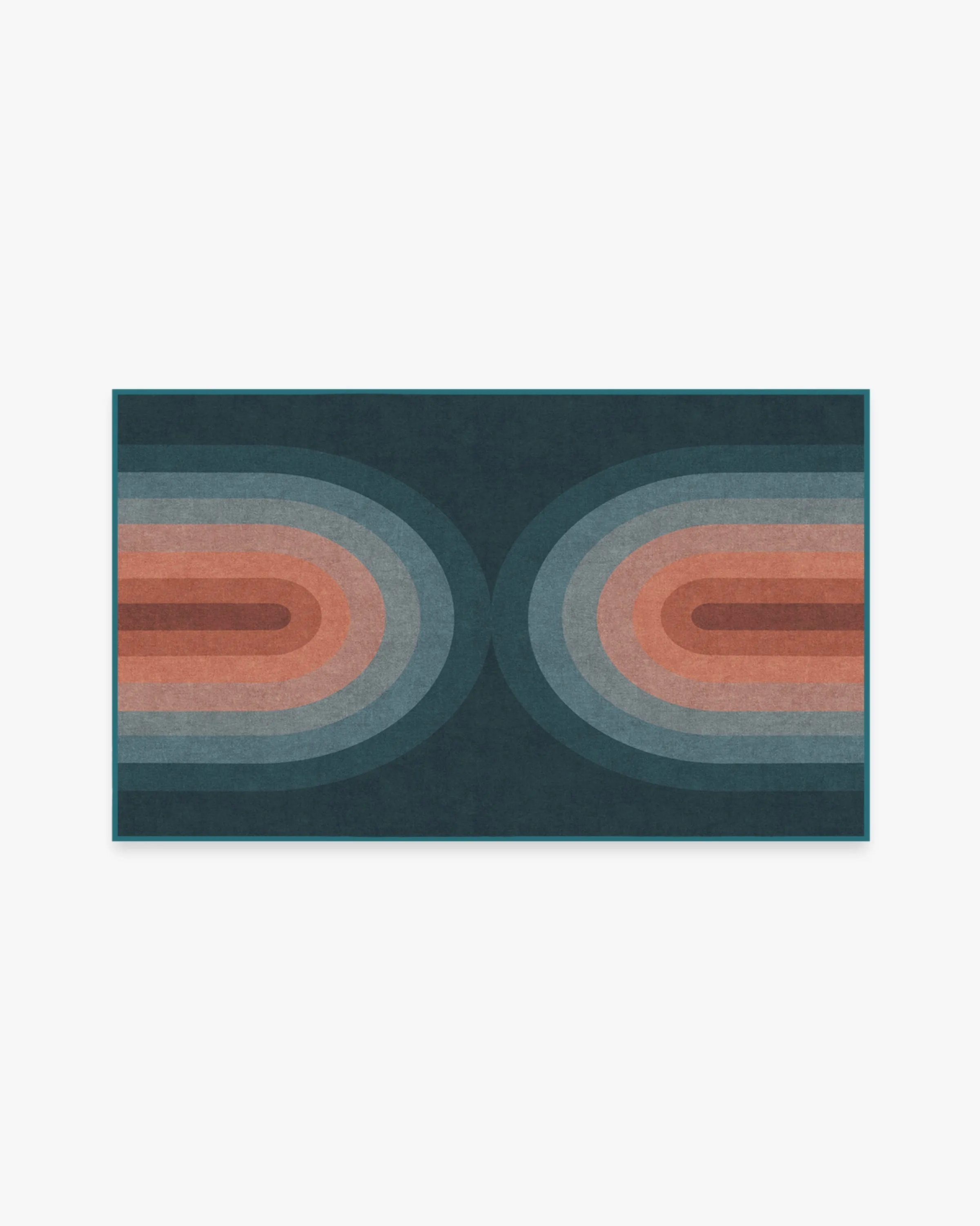 Absida Teal Rug