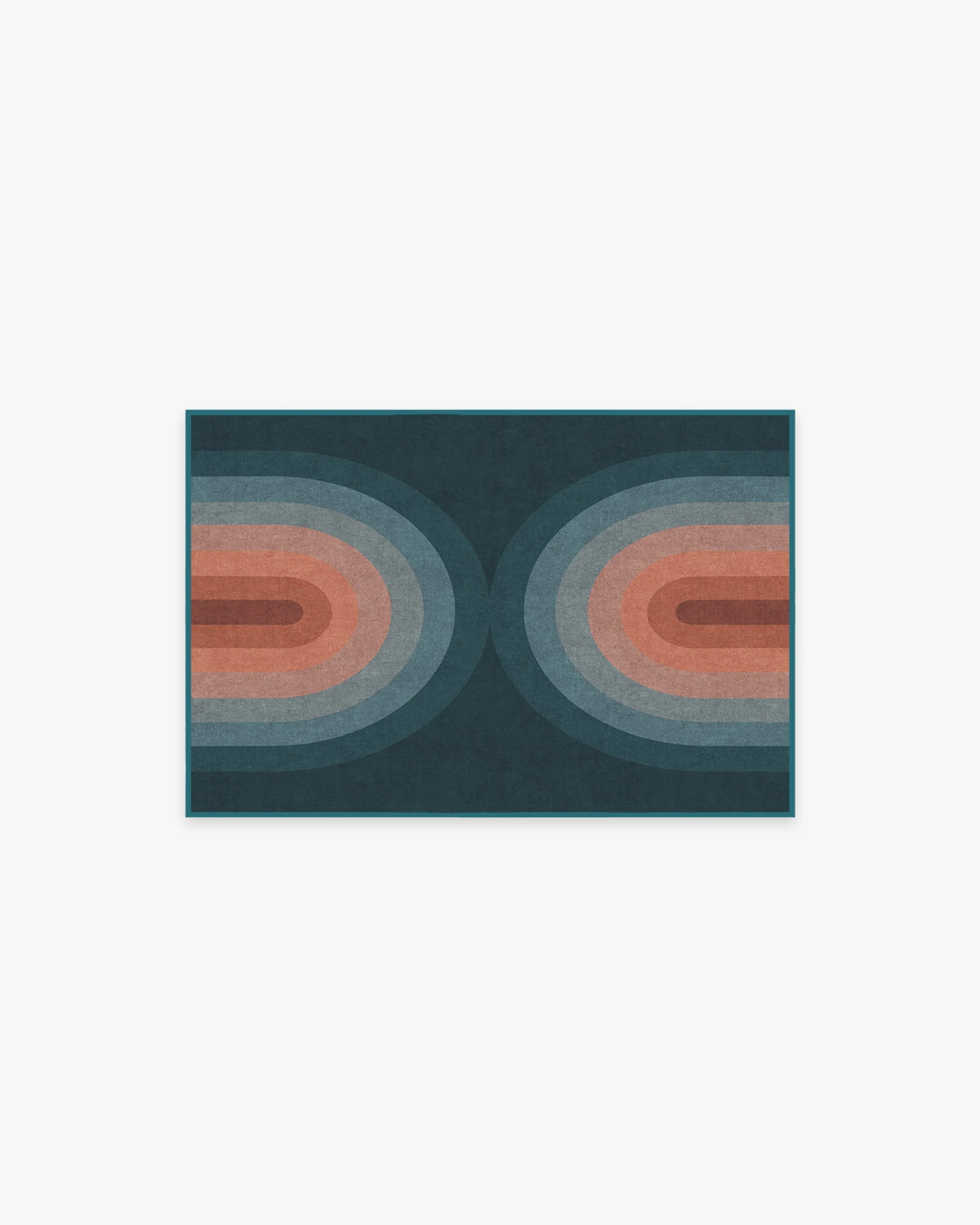 Absida Teal Rug
