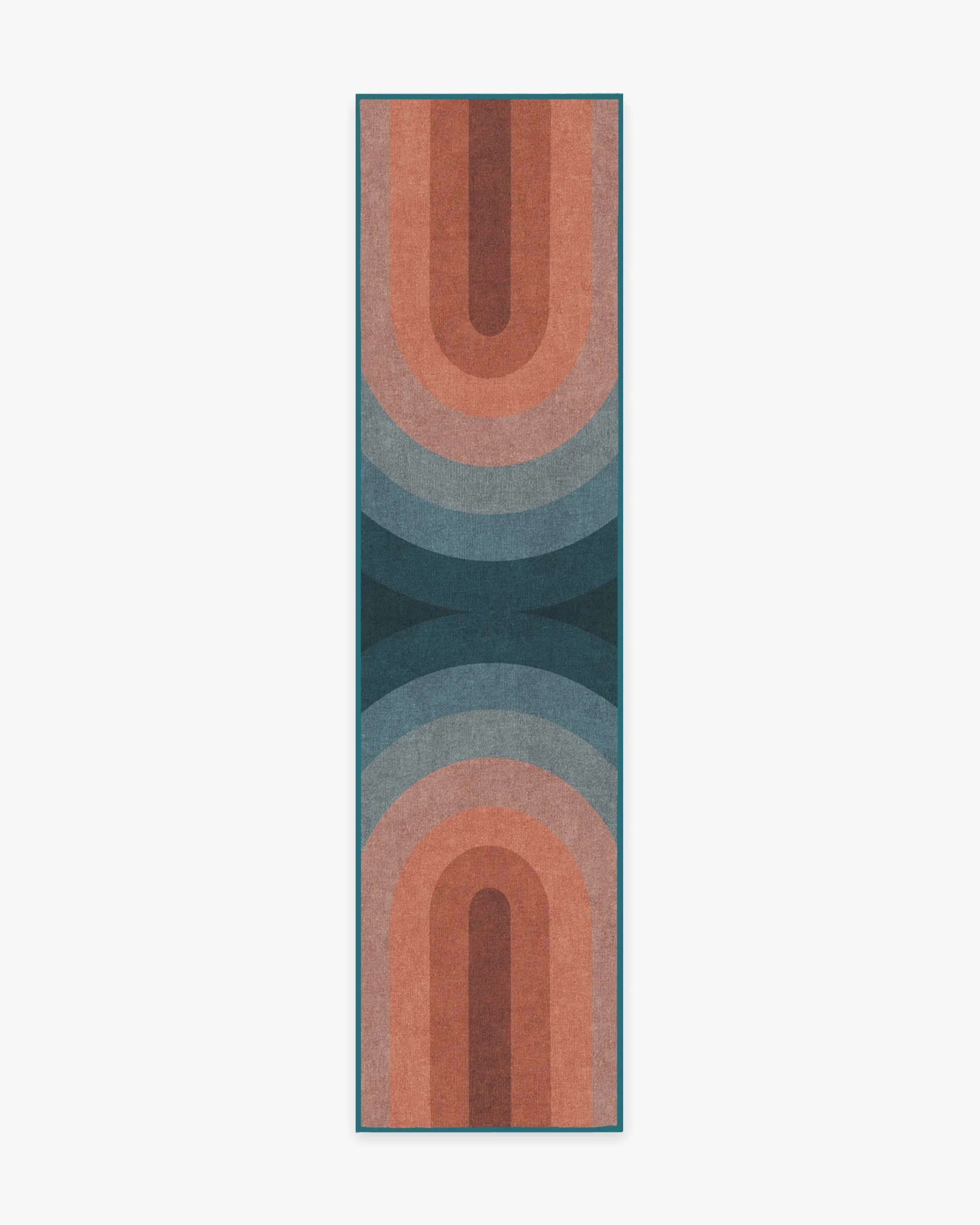 Absida Teal Rug