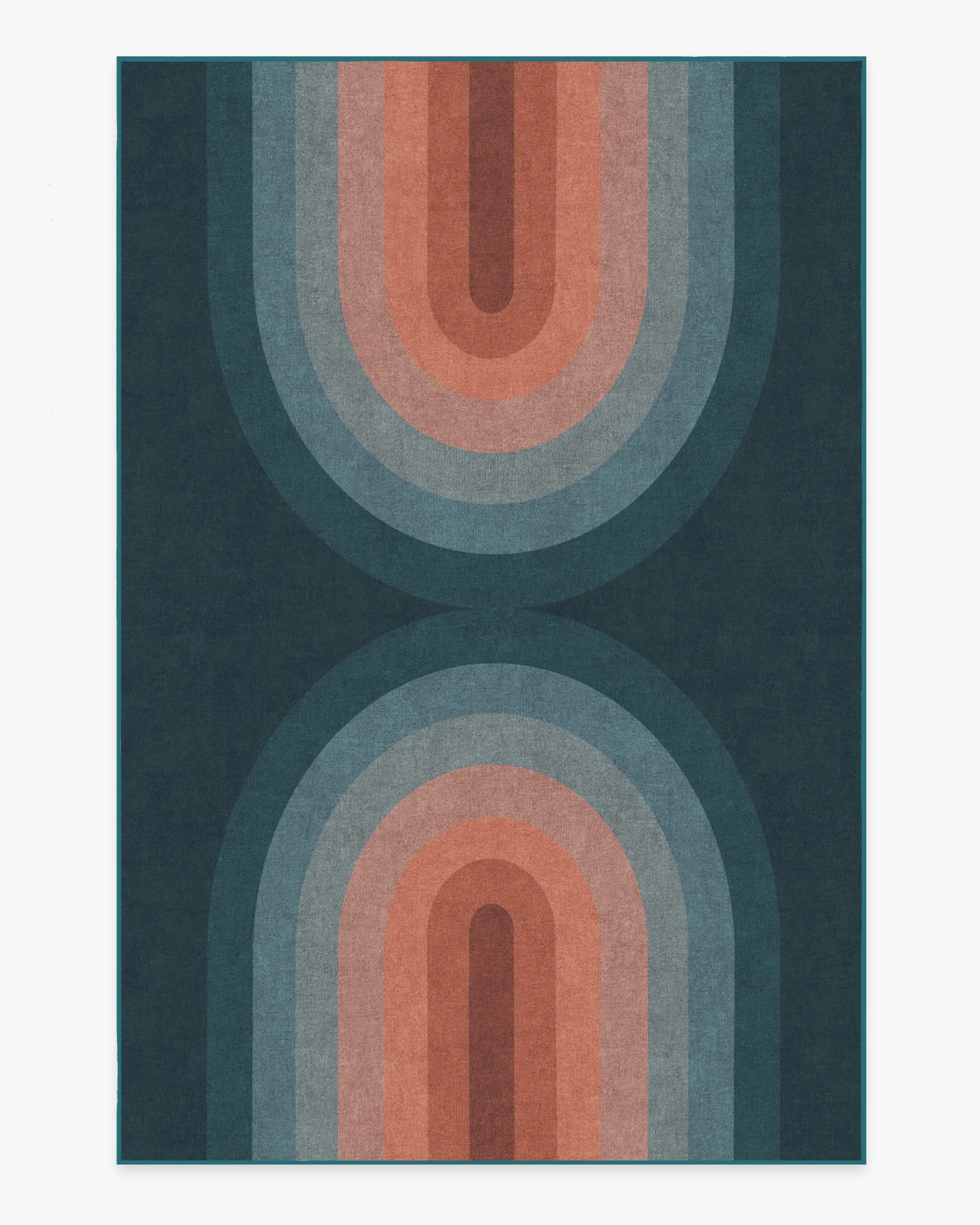 Absida Teal Rug