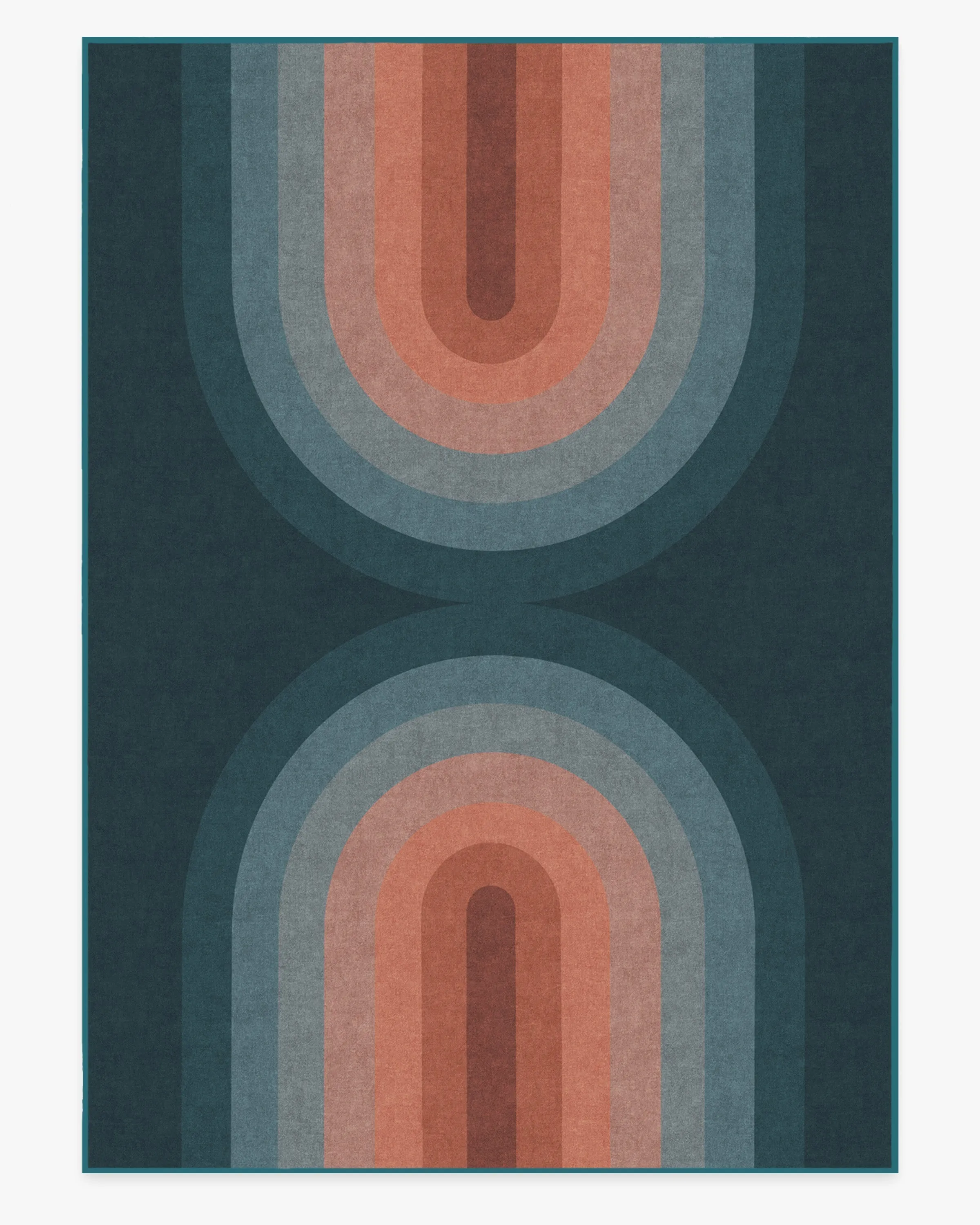 Absida Teal Rug