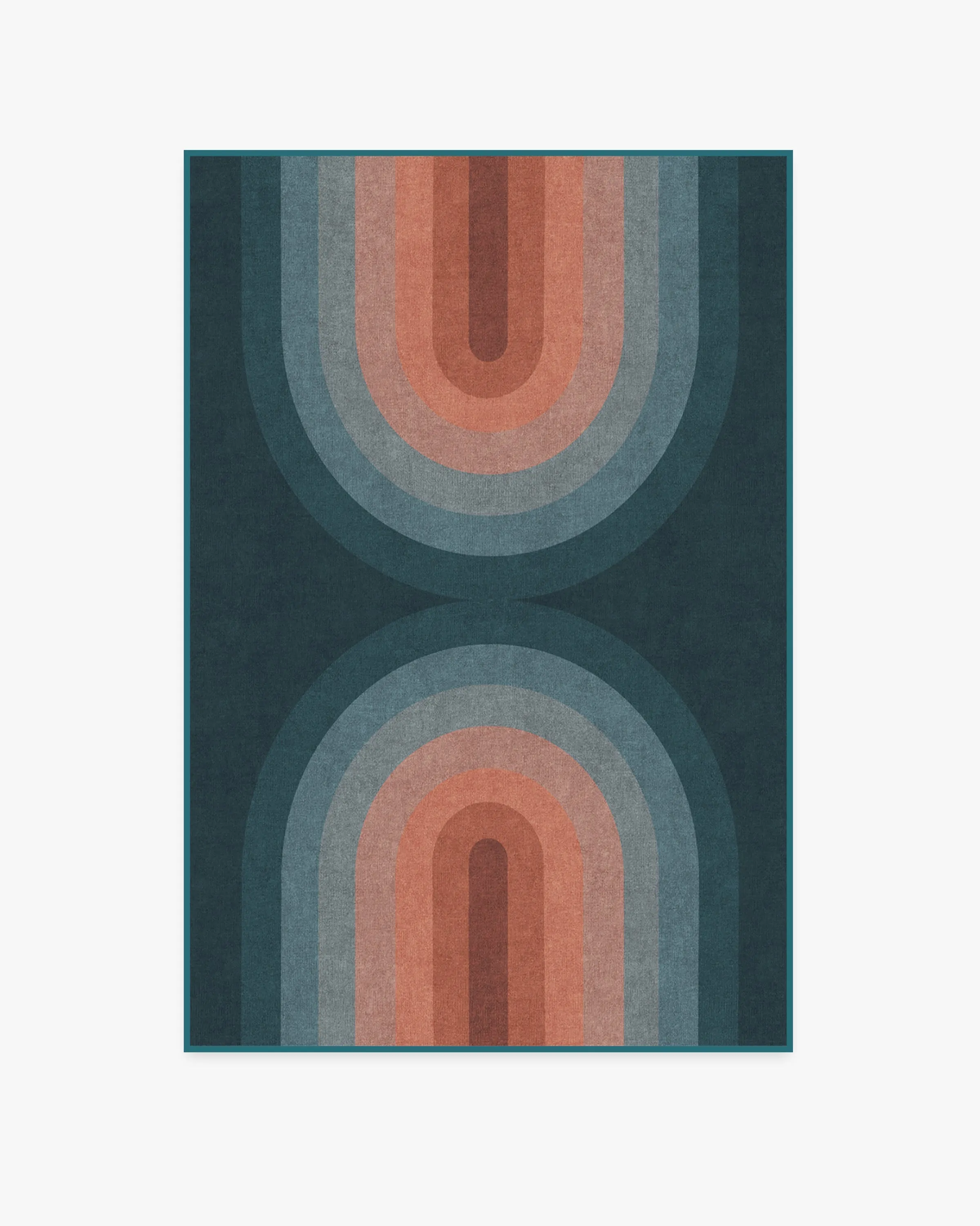 Absida Teal Rug