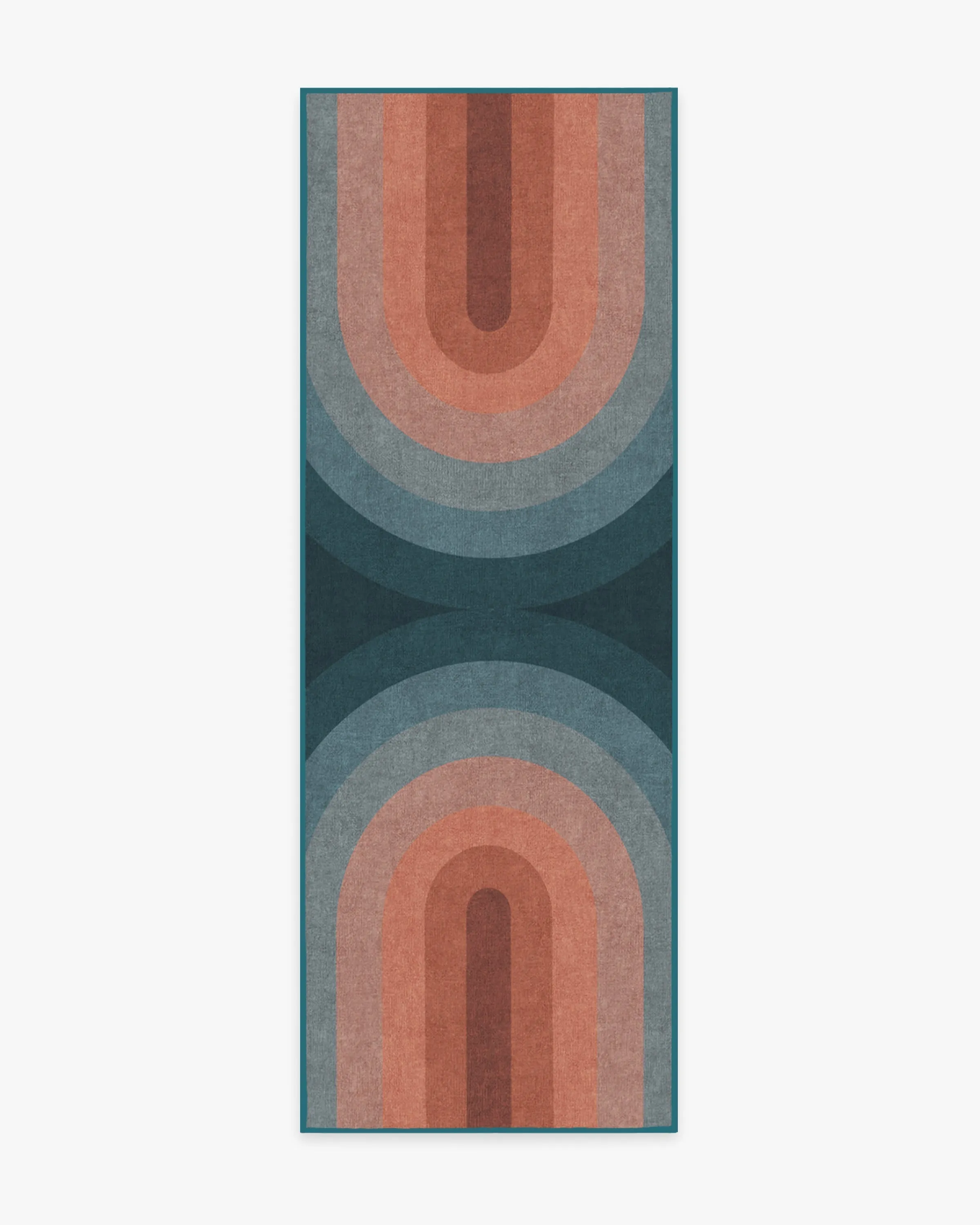 Absida Teal Rug