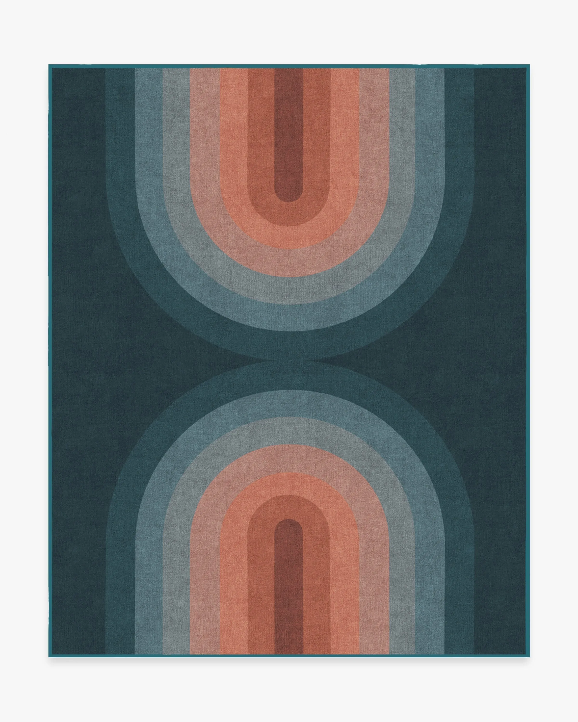 Absida Teal Rug