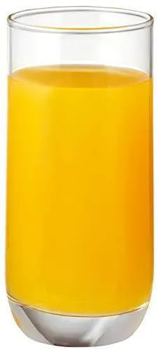 Amazon Brand - Solimo Anya High Ball Glass Set, 360ml, Set of 6, Transparent