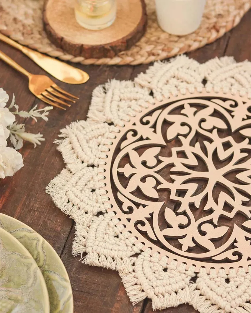 Bohemian Cotton Table Placemat | 12 x 12 inches | 0.4 kg