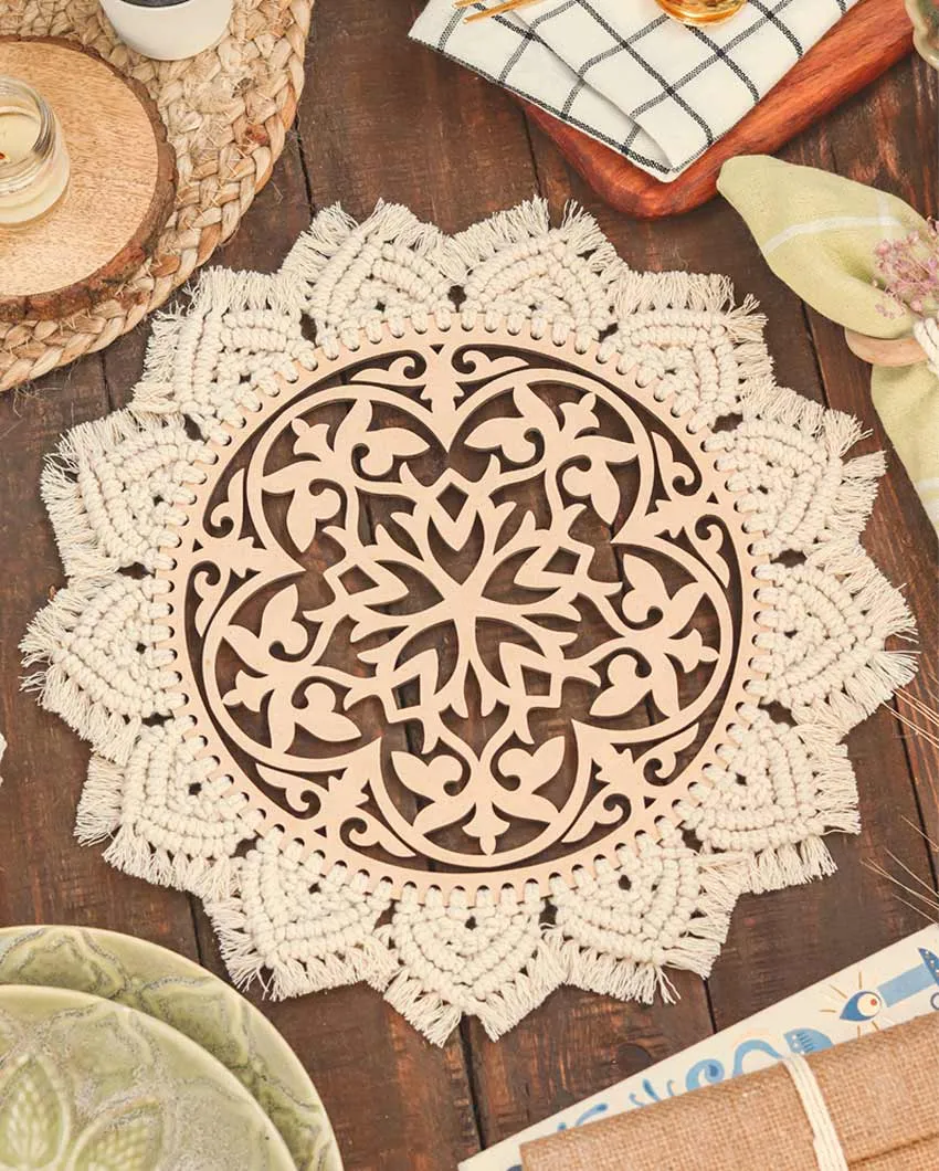 Bohemian Cotton Table Placemat | 12 x 12 inches | 0.4 kg