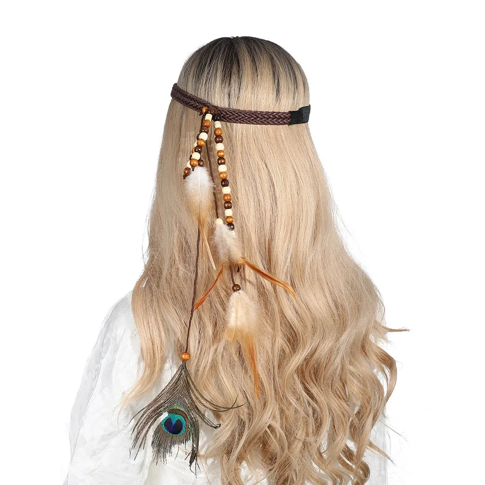 Boho Feather Headbands