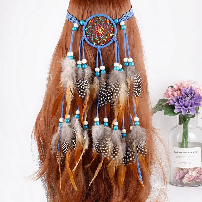 Boho Feather Headbands