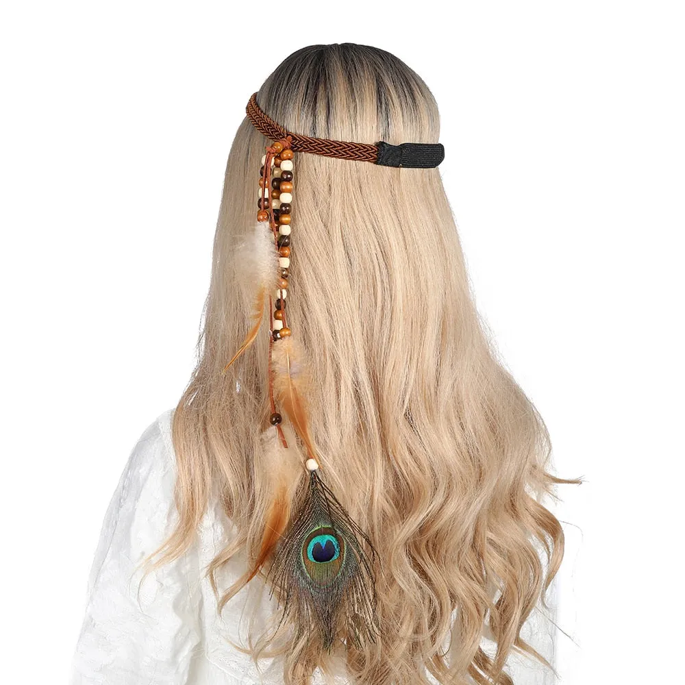 Boho Feather Headbands