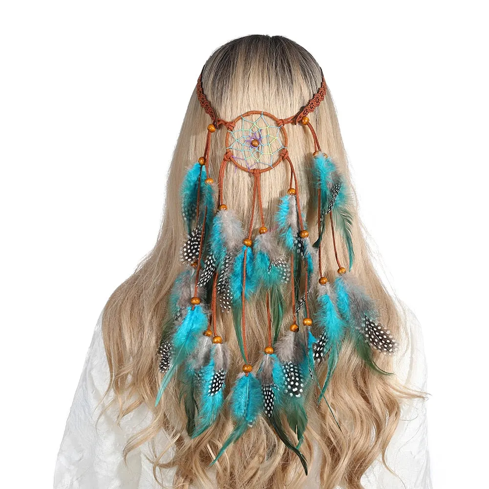 Boho Feather Headbands