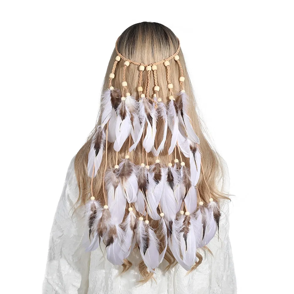 Boho Feather Headbands