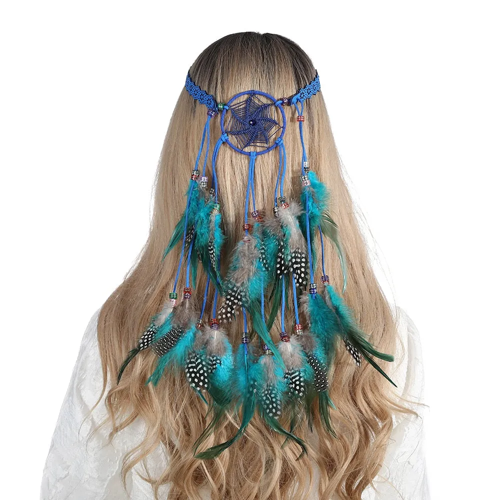 Boho Feather Headbands