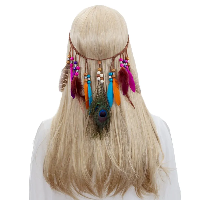 Boho Feather Headbands