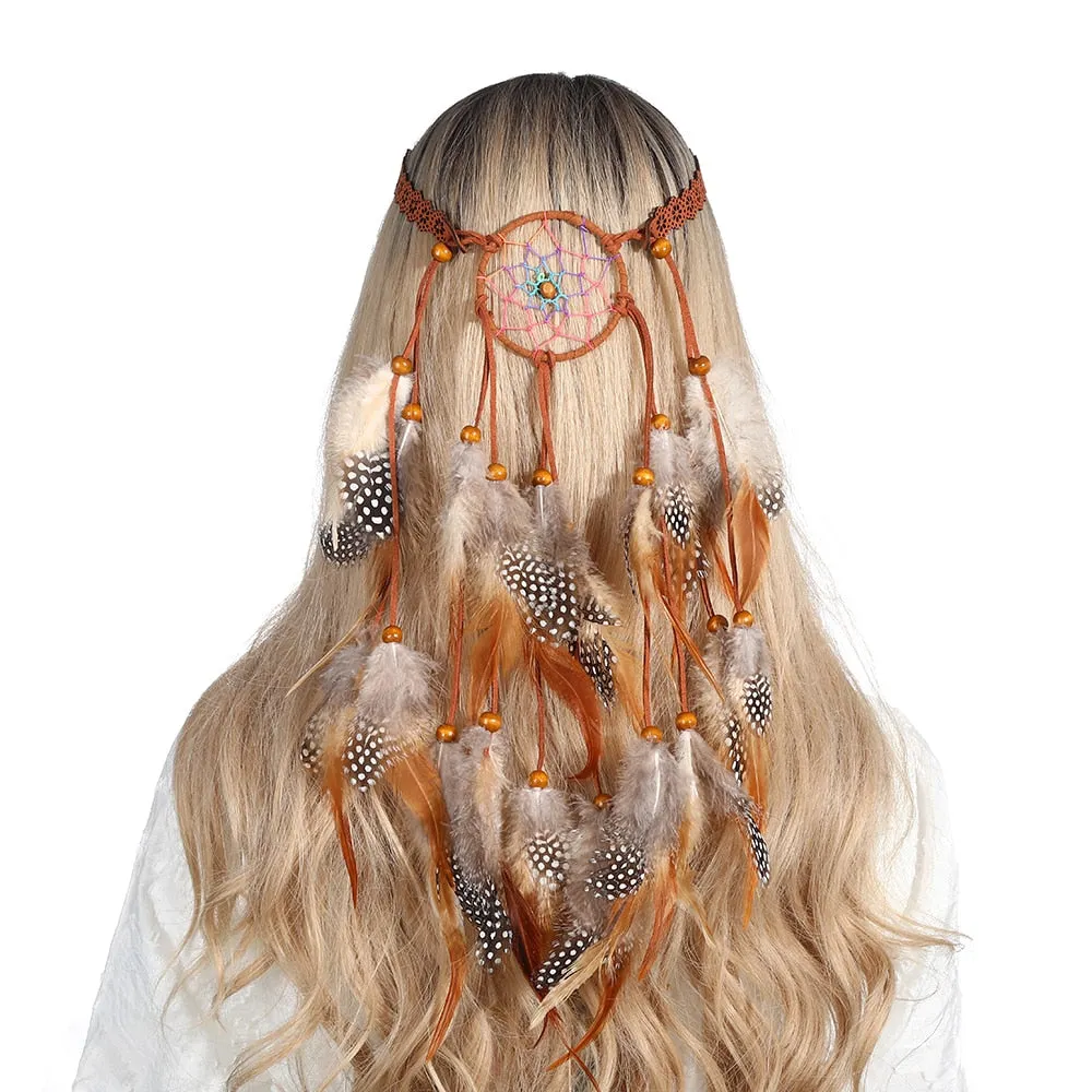 Boho Feather Headbands
