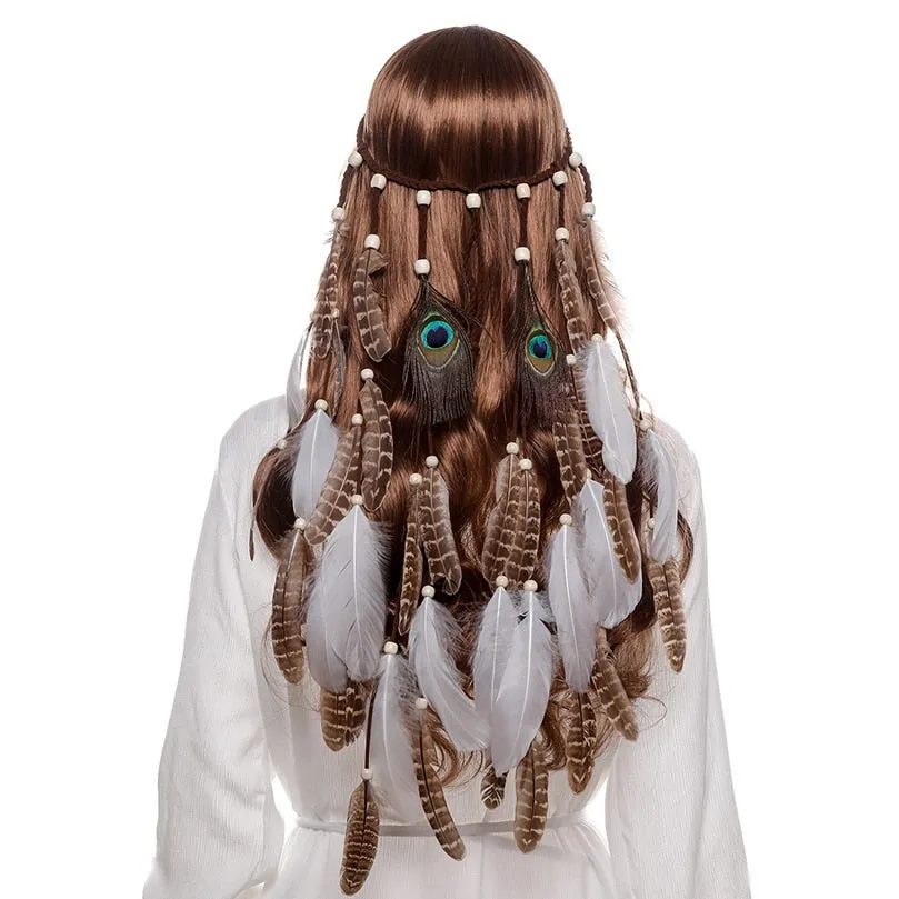 Boho Feather Headbands