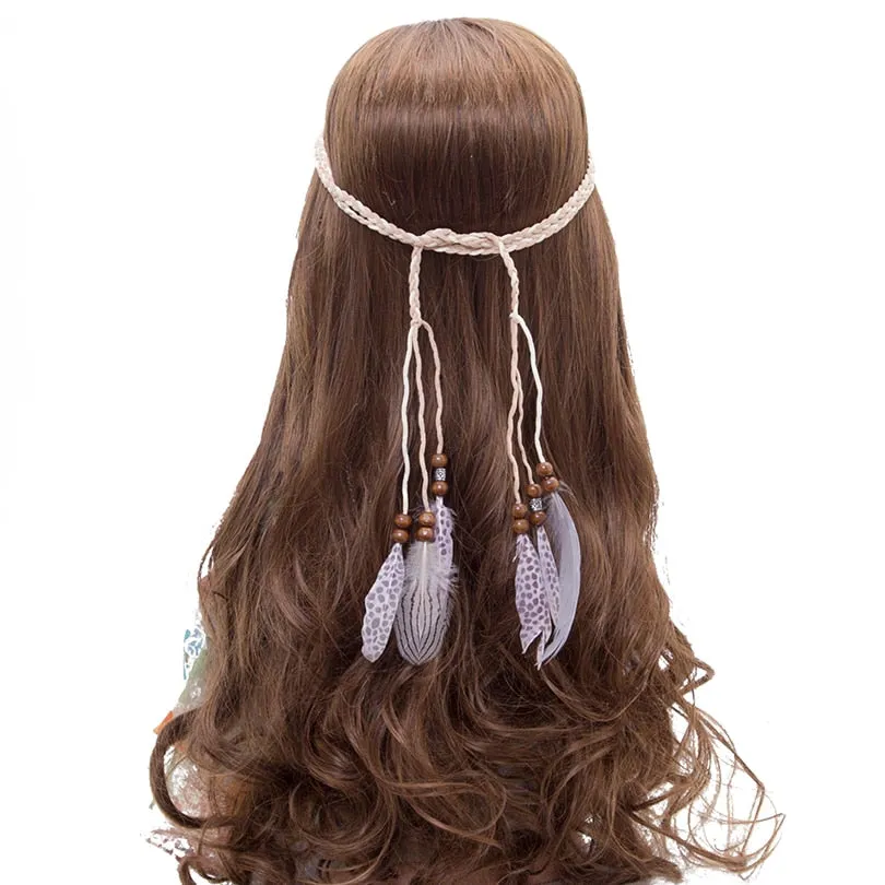Boho Feather Headbands