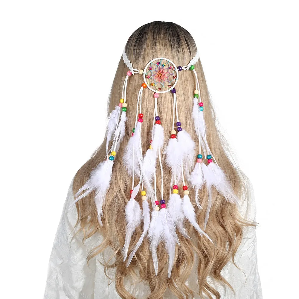 Boho Feather Headbands