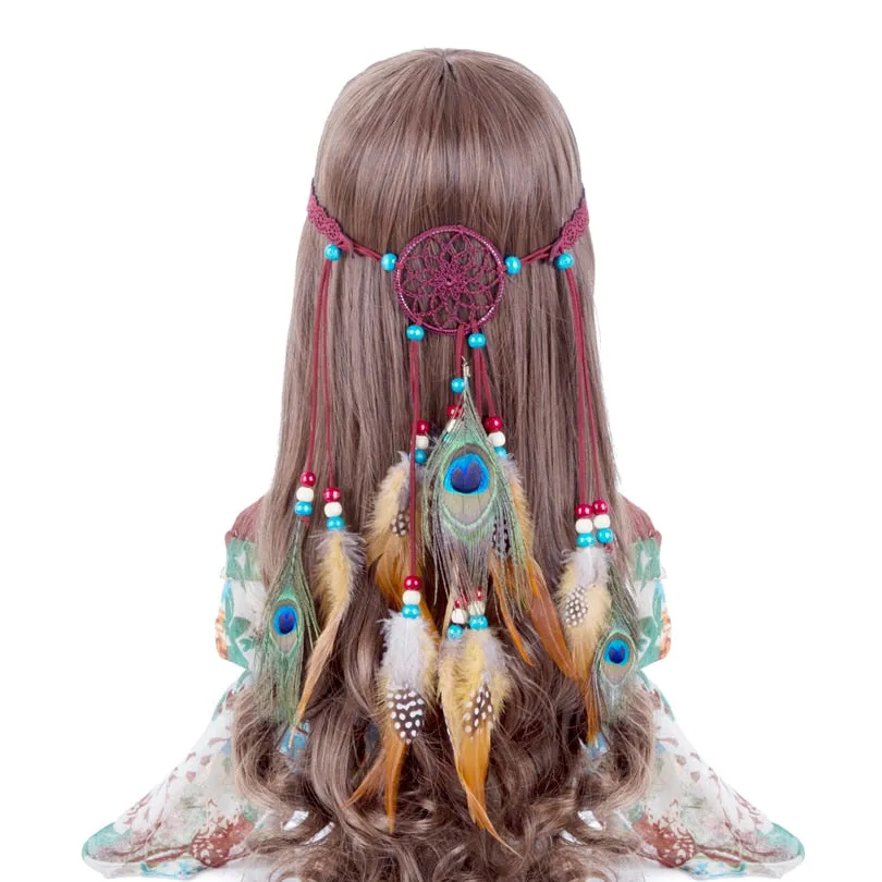 Boho Feather Headbands