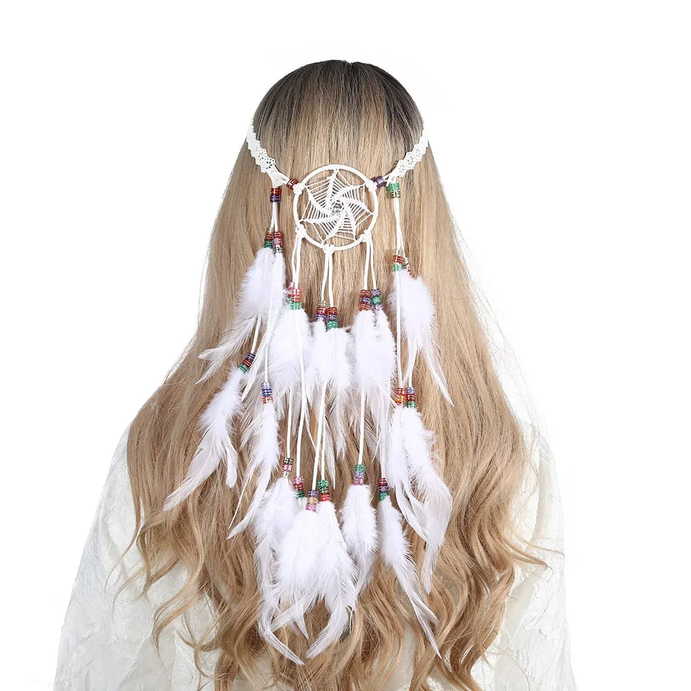 Boho Feather Headbands