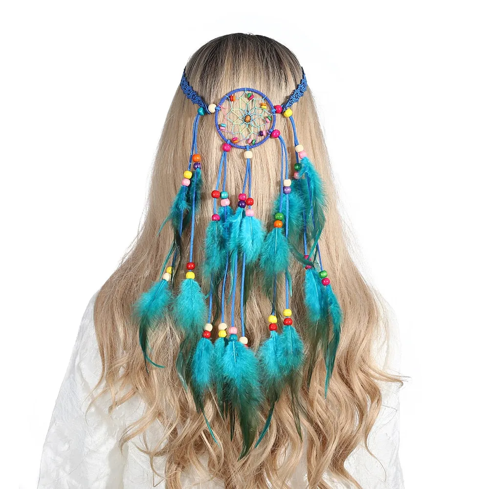 Boho Feather Headbands