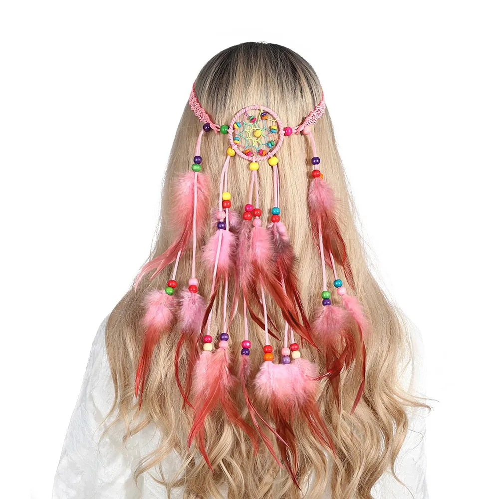 Boho Feather Headbands