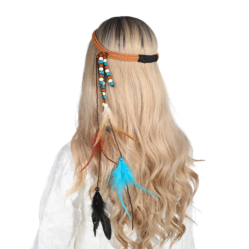 Boho Feather Headbands