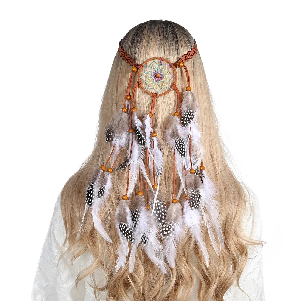 Boho Feather Headbands