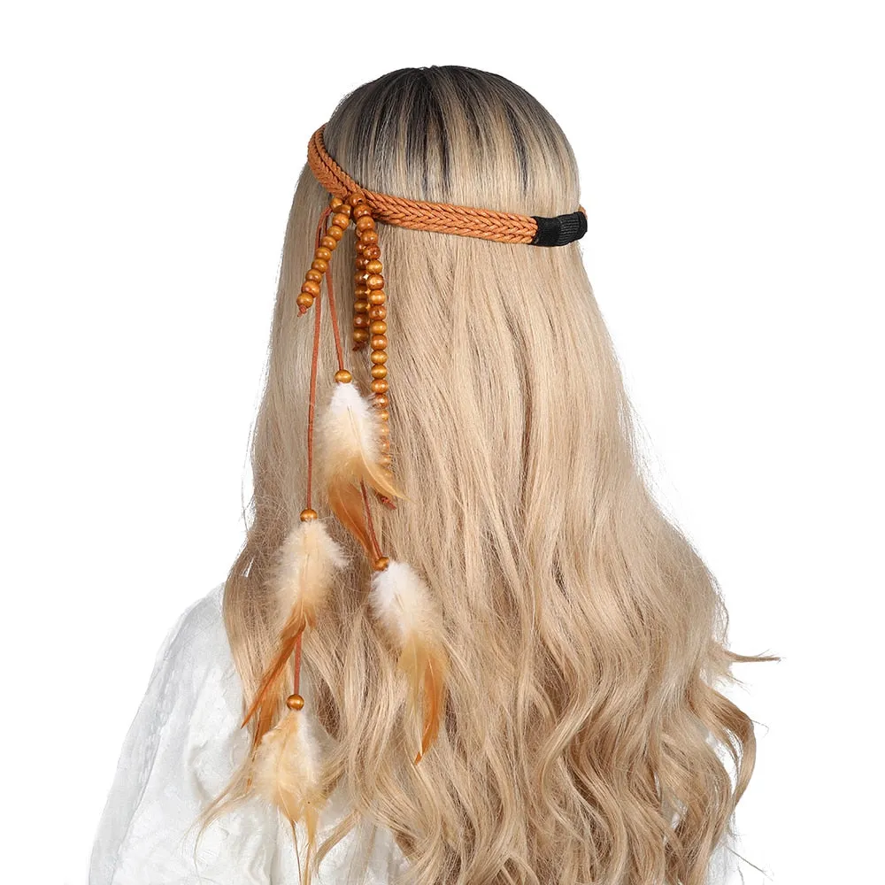 Boho Feather Headbands