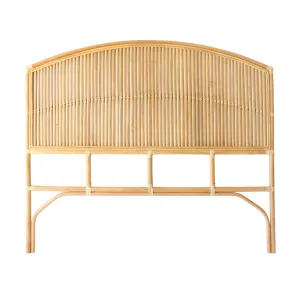 Byron Rattan Bedhead Double Size Natural