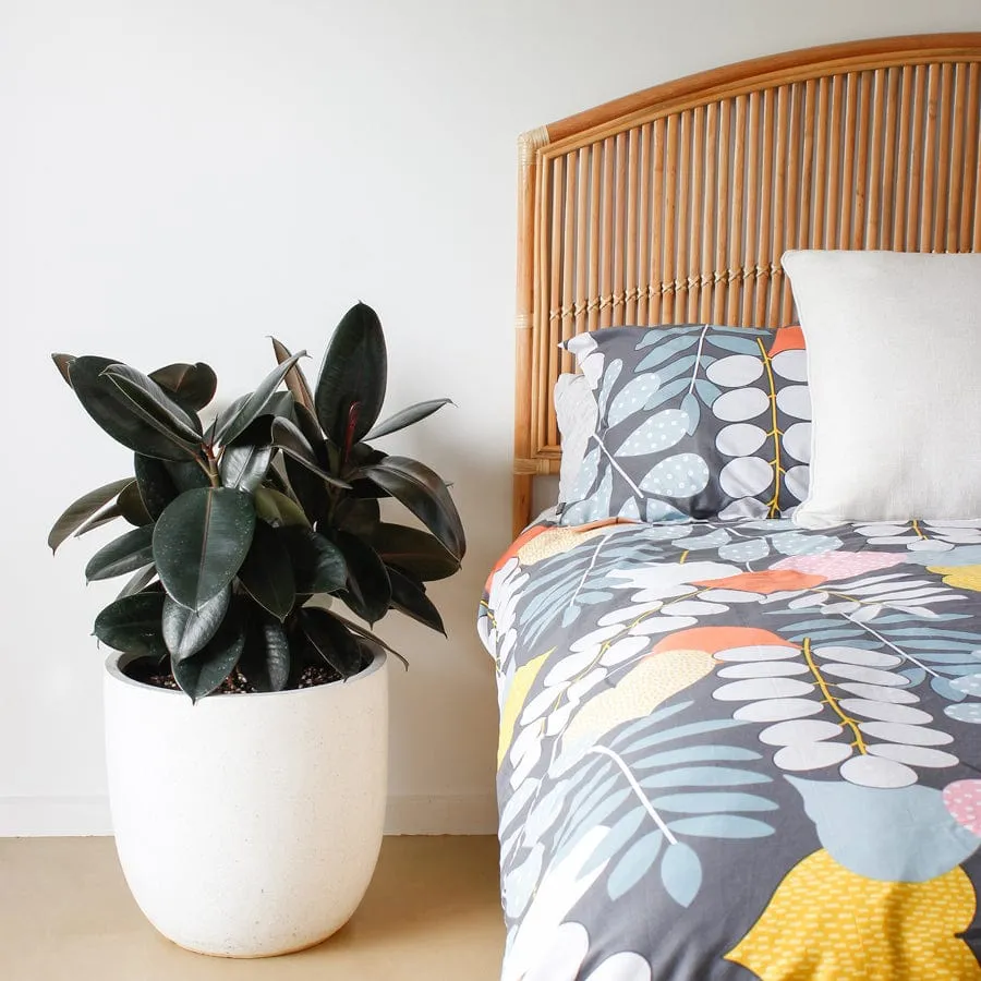 Byron Rattan Bedhead Double Size Natural