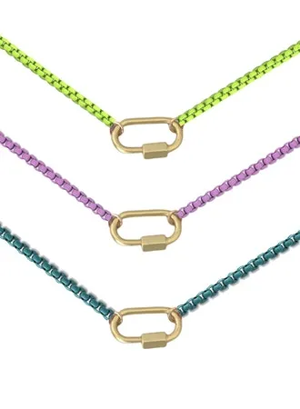 CRAVE Carabiner Necklace