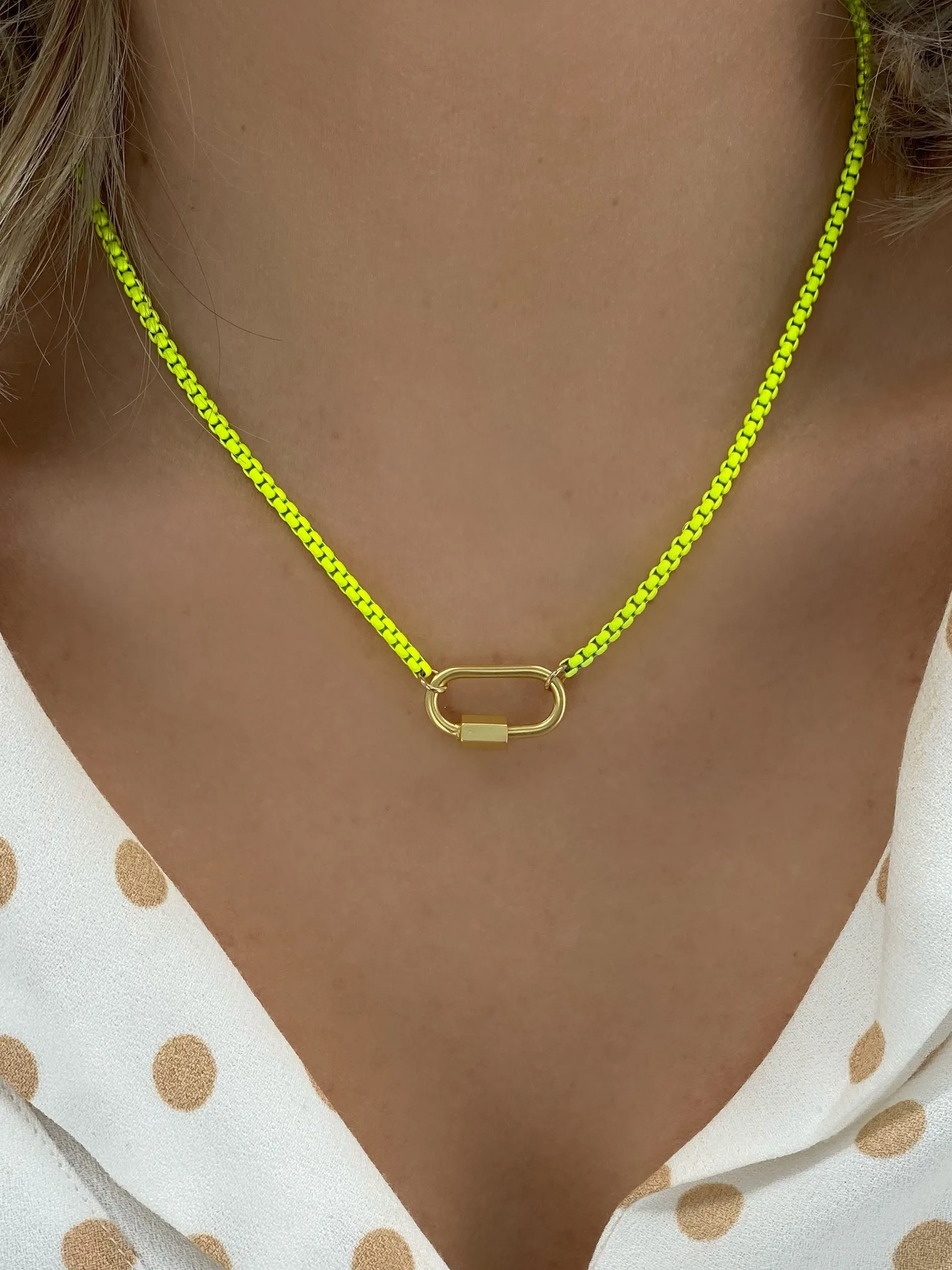CRAVE Carabiner Necklace