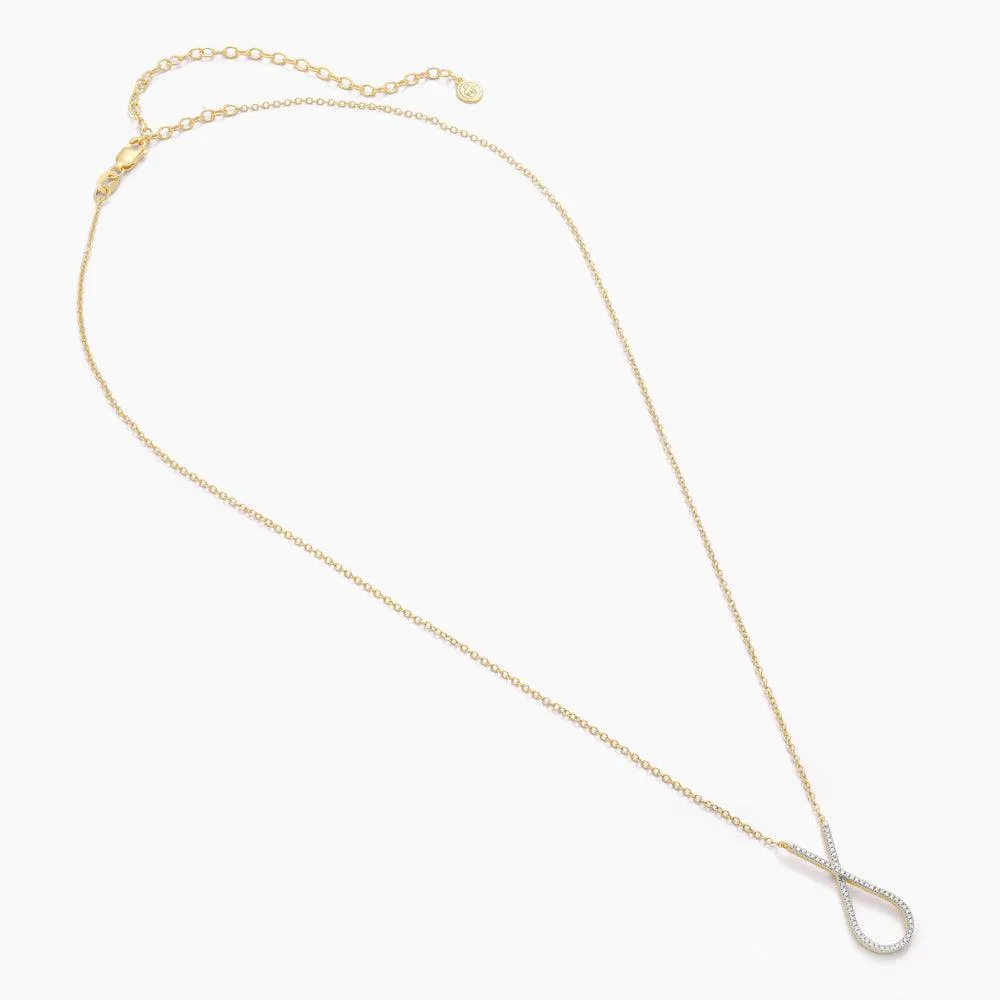 Ella Stein Loop Around Pendant Necklace in Gold