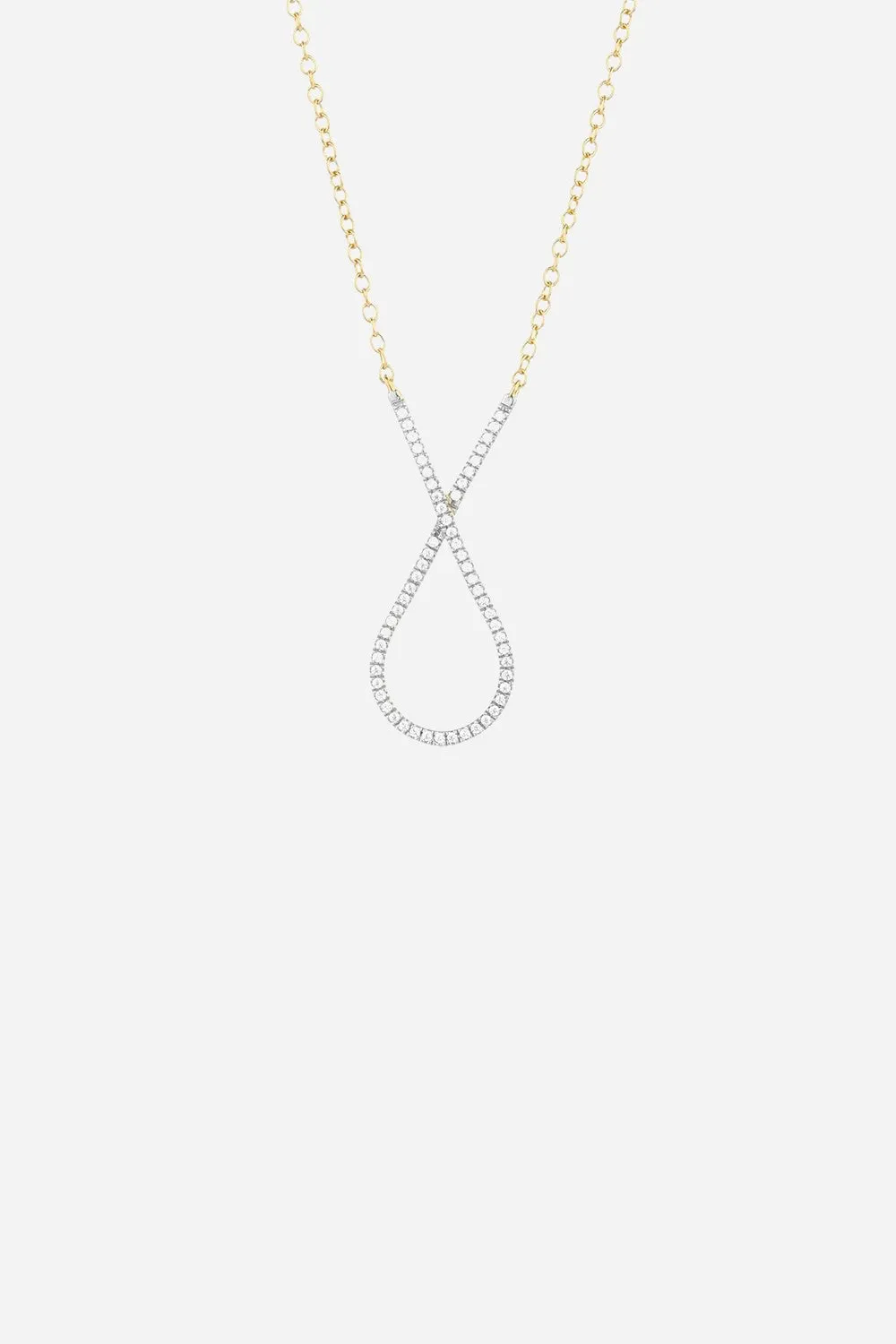 Ella Stein Loop Around Pendant Necklace in Gold