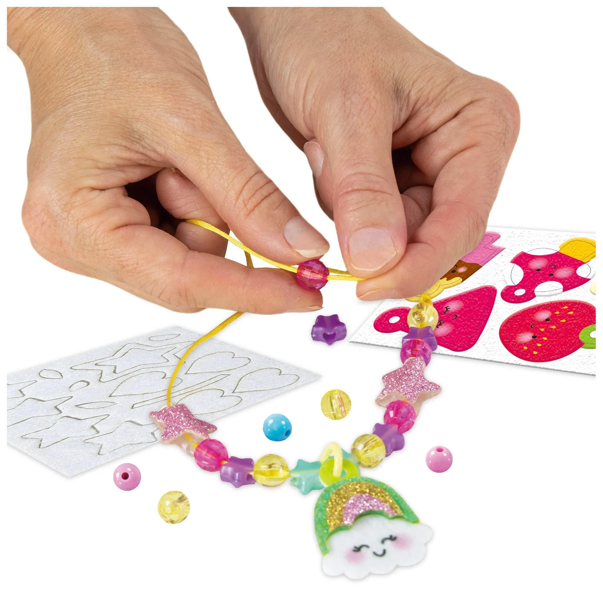 Galt Toys, Felt Jewellery, Felt Craft Kit for Kids, Ages 6 Years Plus