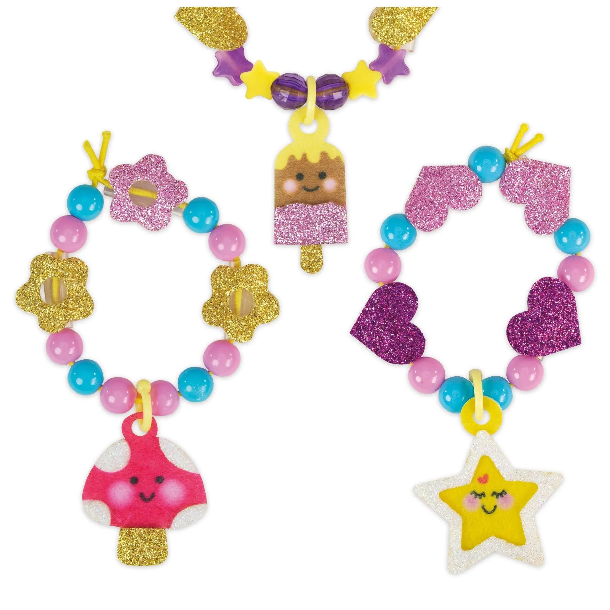 Galt Toys, Felt Jewellery, Felt Craft Kit for Kids, Ages 6 Years Plus