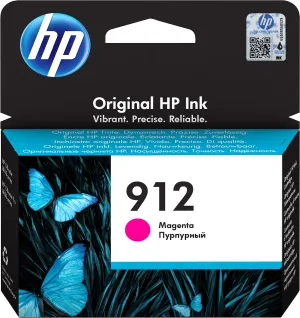 Hp 912 - 2.93 Ml - Magenta - Original - Ink Cartridge - For Officejet 80Xx, Officejet Pro 80Xx
