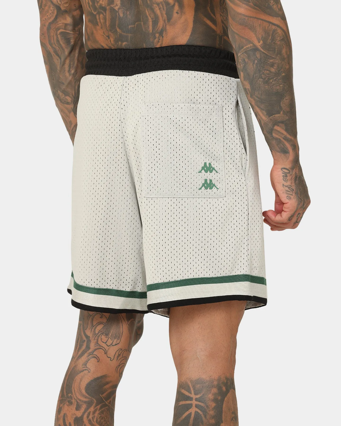Kappa Authentic Hubert Shorts Grey Lt/Black Onyx