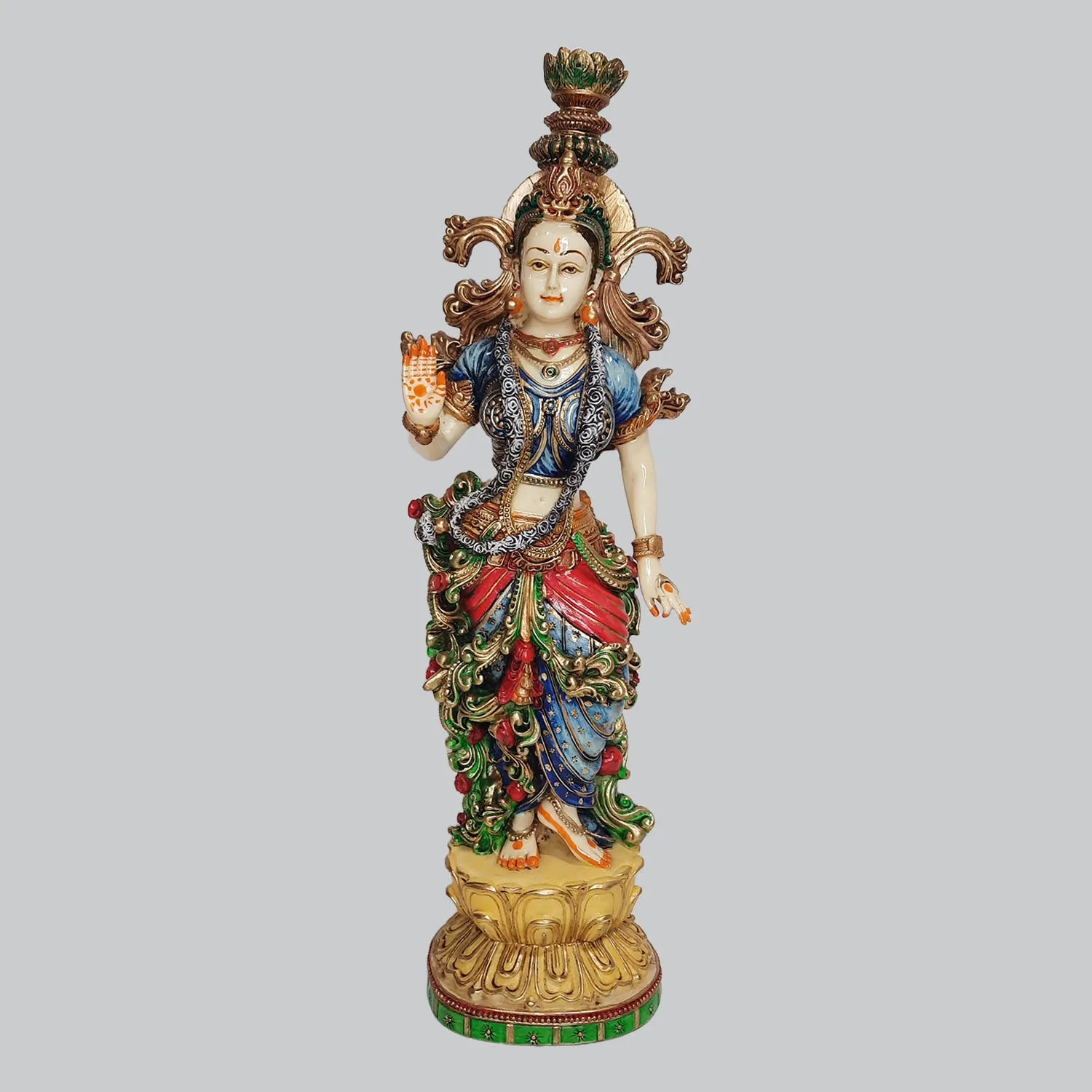 Marble Dust Radha in Multi Finish 14 in