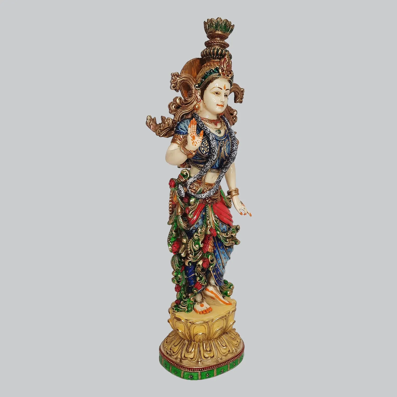 Marble Dust Radha in Multi Finish 14 in