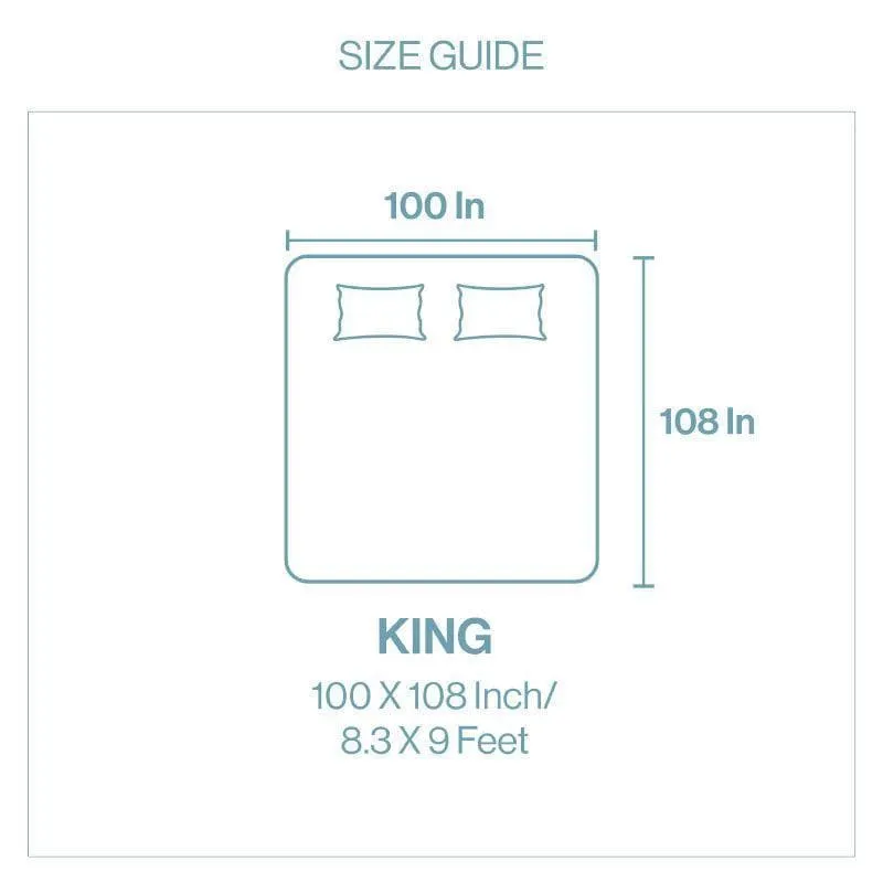 Modern Applique Bedsheet - Grey