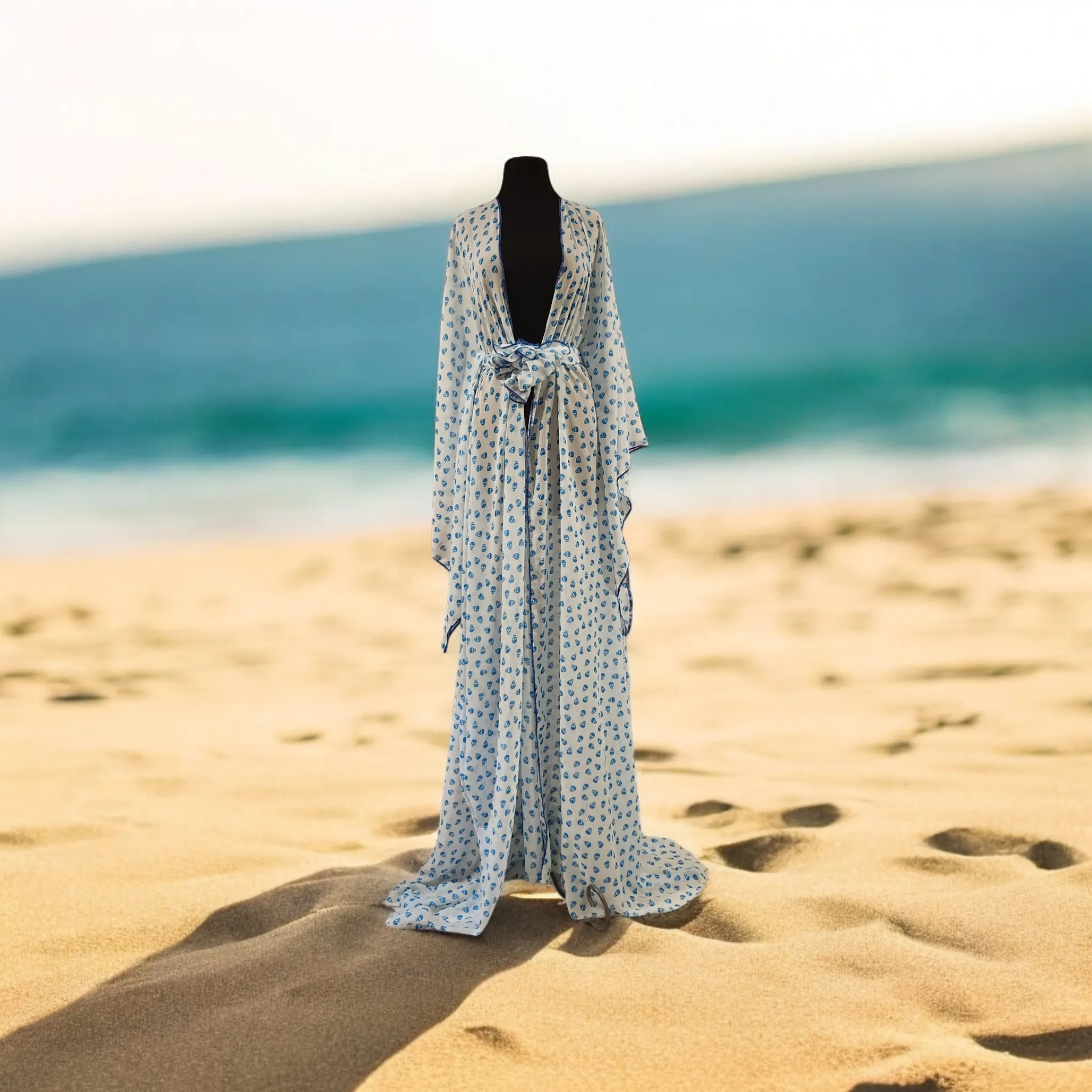 Modjeska Chiffon Skull Duster