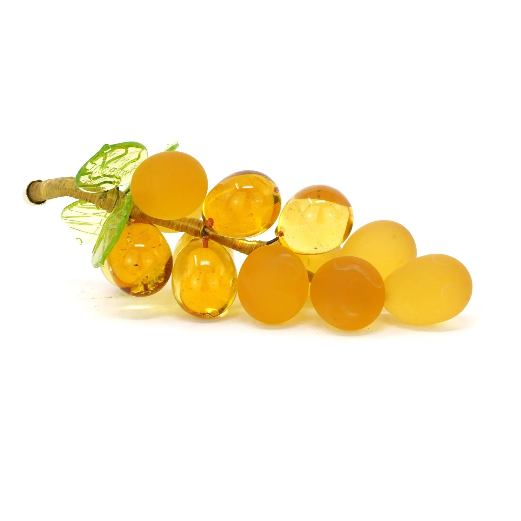 Murano Glass Solid Grape Cluster, Small, Multiple Colors, Made in Italy