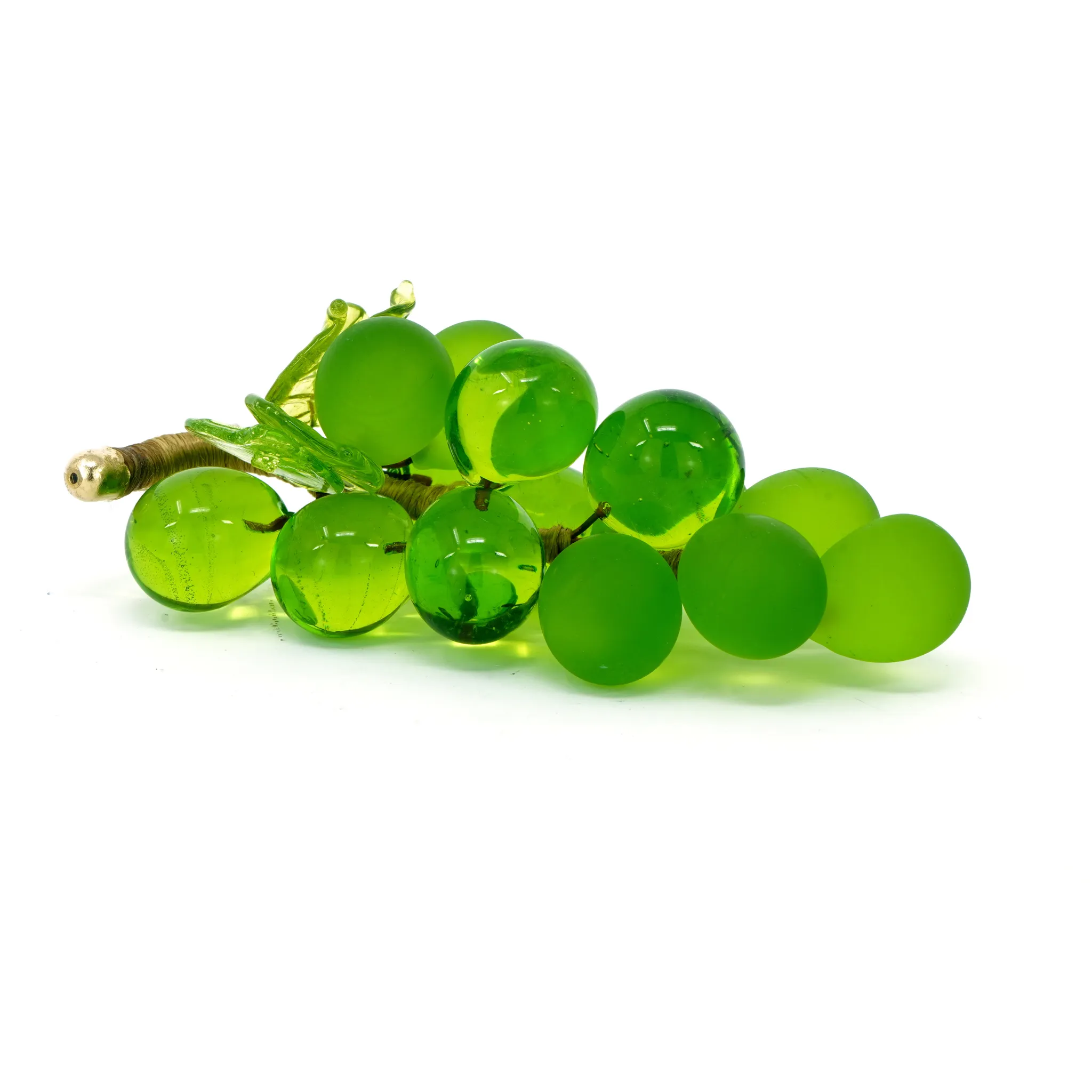 Murano Glass Solid Grape Cluster, Small, Multiple Colors, Made in Italy