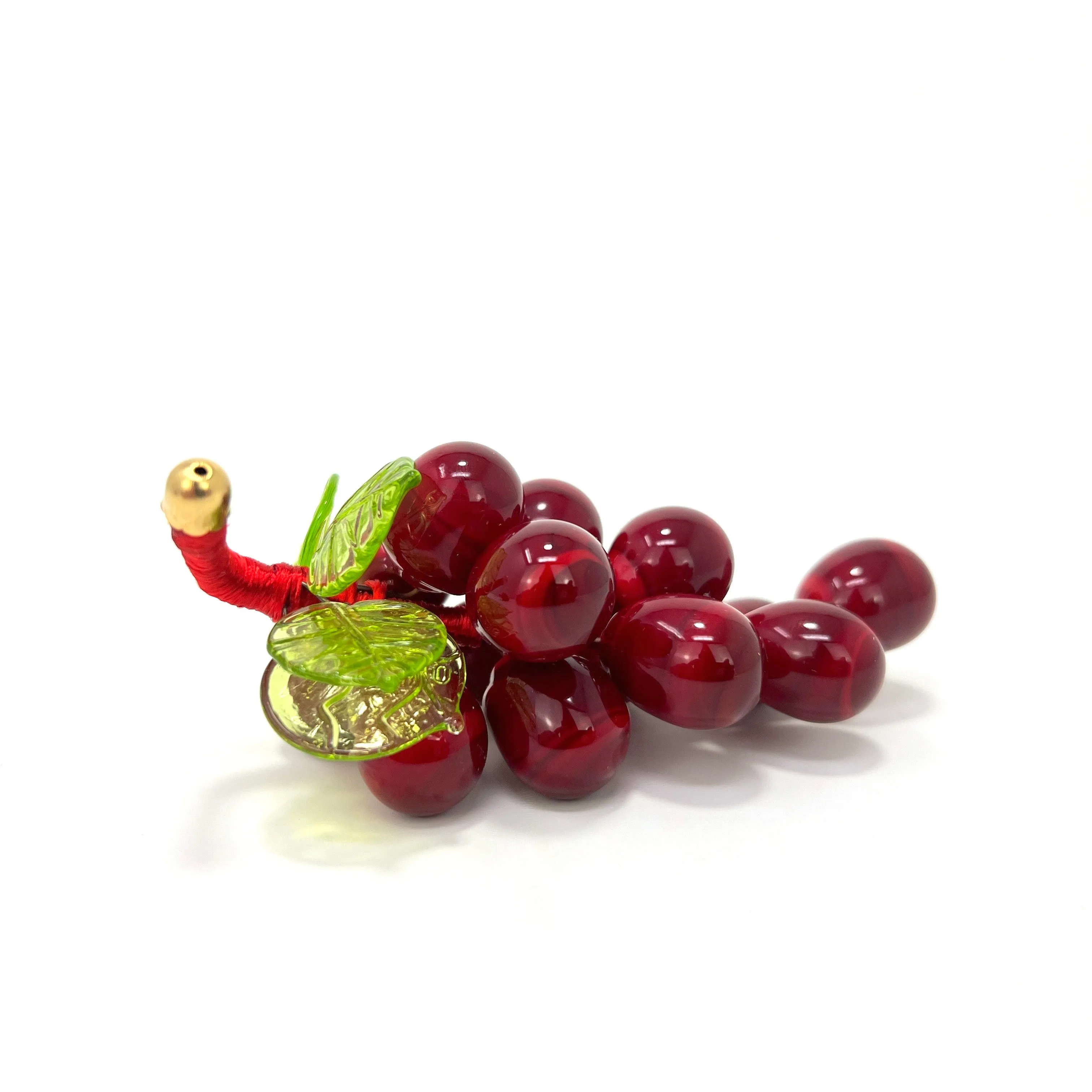 Murano Glass Solid Grape Cluster, Small, Multiple Colors, Made in Italy