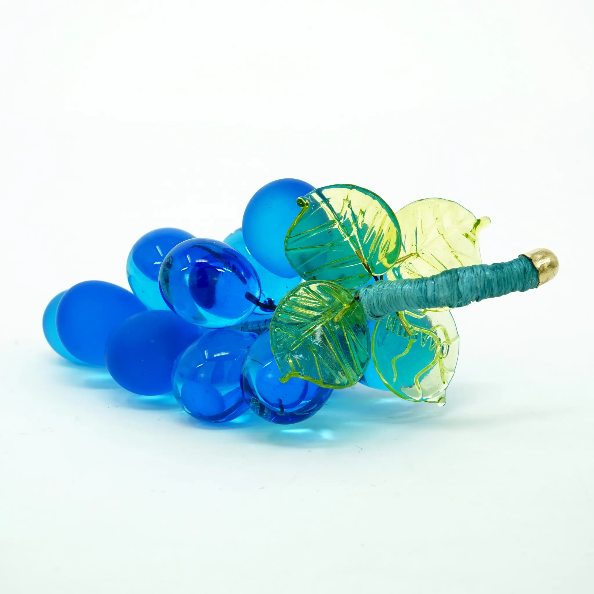 Murano Glass Solid Grape Cluster, Small, Multiple Colors, Made in Italy