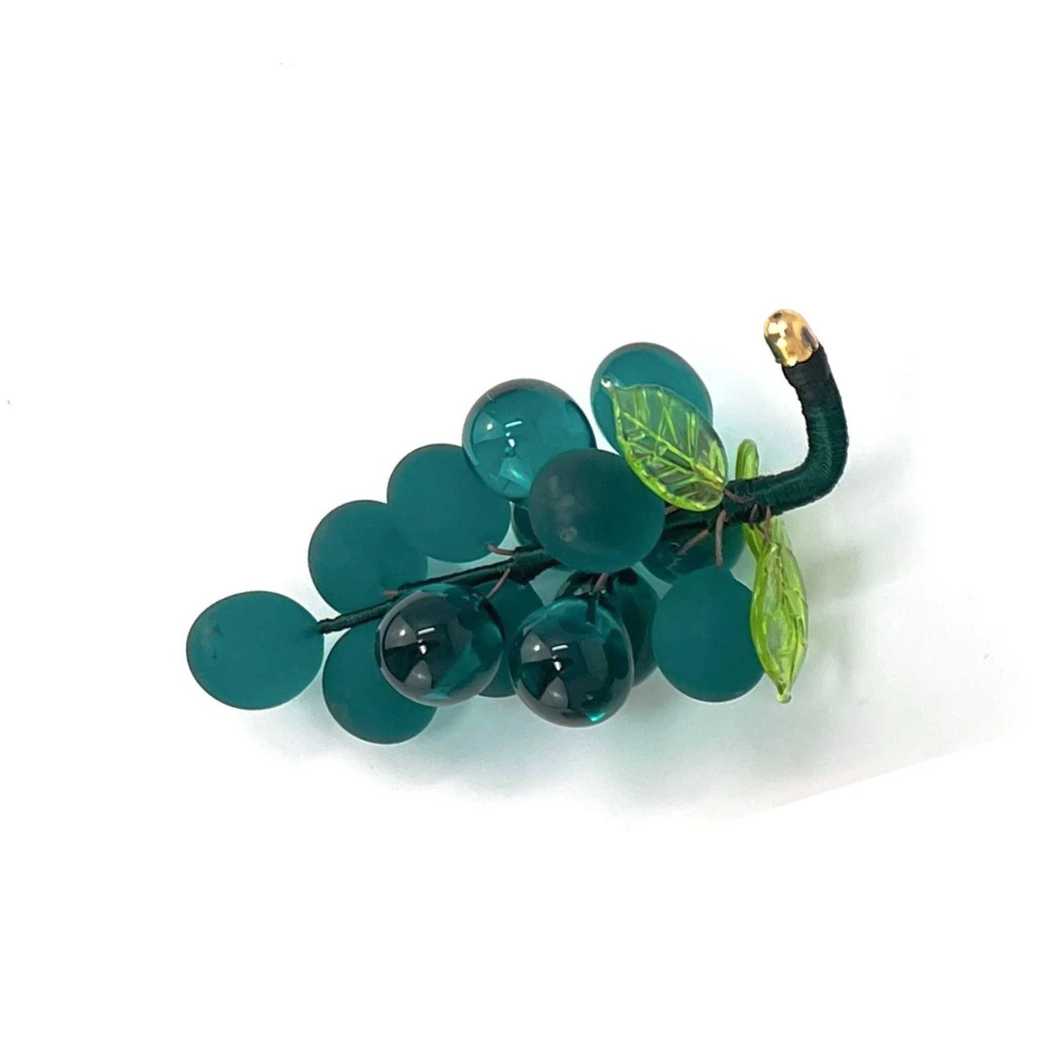 Murano Glass Solid Grape Cluster, Small, Multiple Colors, Made in Italy